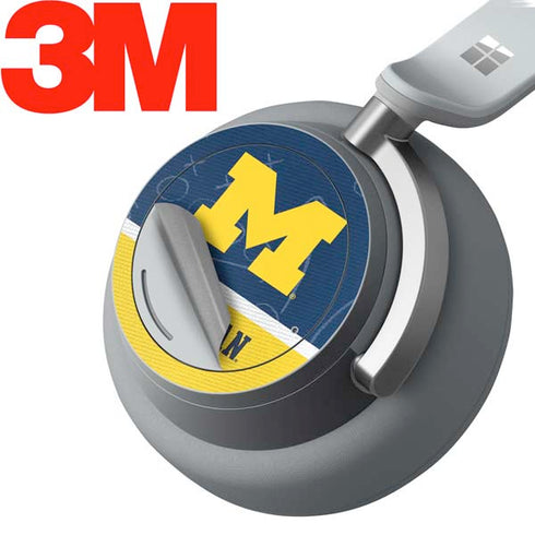 University of Michigan Jersey Split Surface Headphones Skin